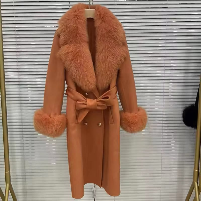 FUR LONGLINE COATS