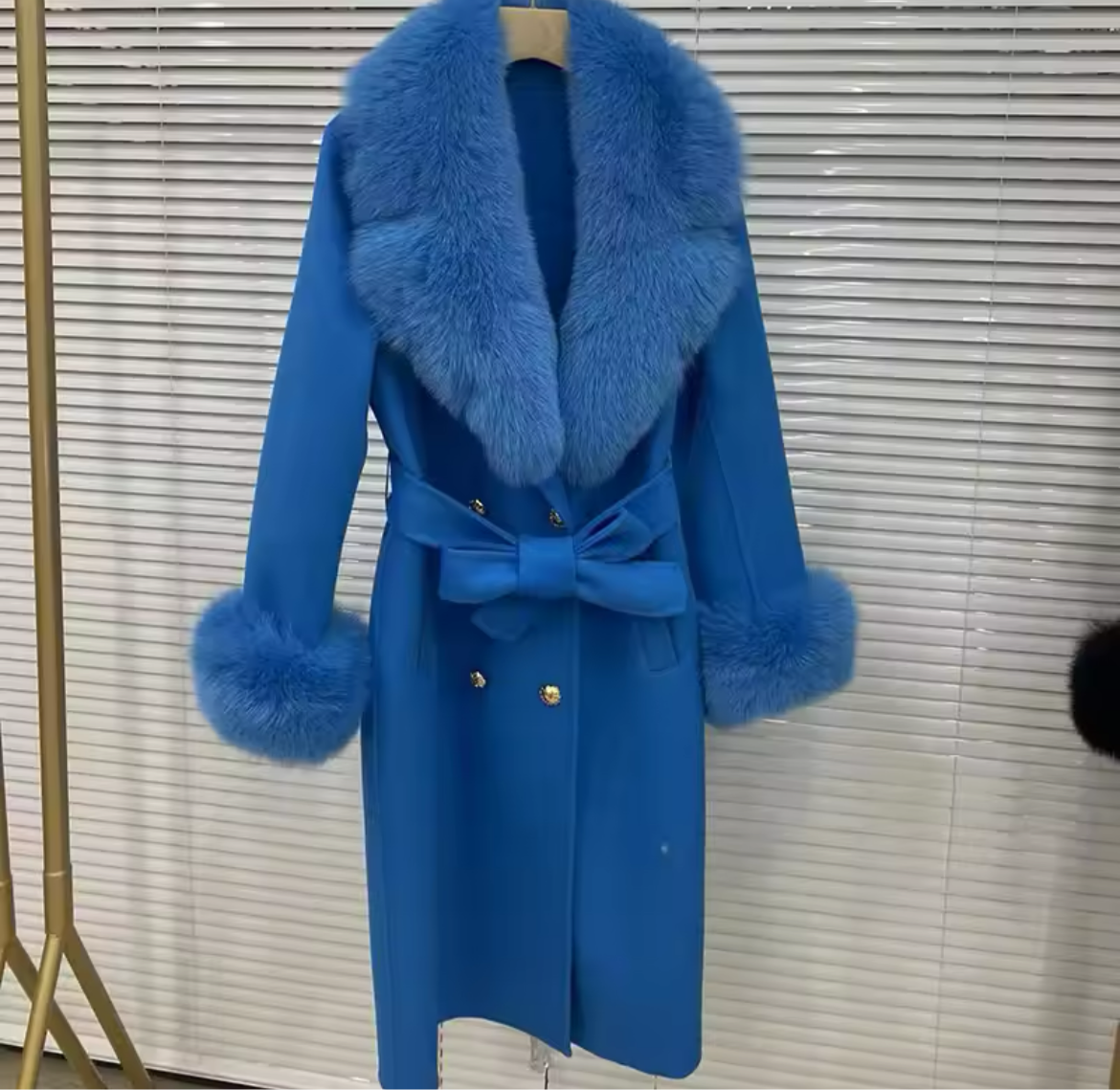 FUR LONGLINE COATS