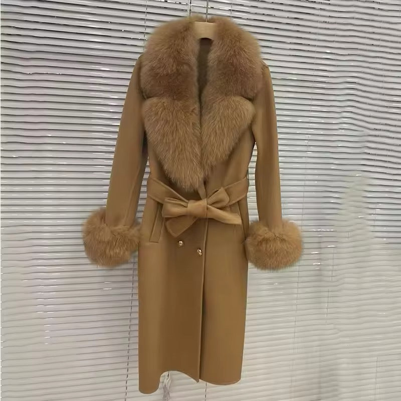 FUR LONGLINE COATS