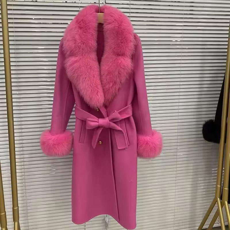 FUR LONGLINE COATS